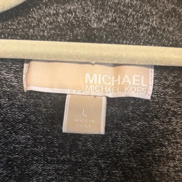 Michael Kors Charcoal Cowl Neck Sweater - Picture 3 of 7